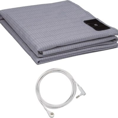 These sheets are made with organic cotton and silver fiber, providing an environmentally friendly and effective way to ground yourself while you sleep. 