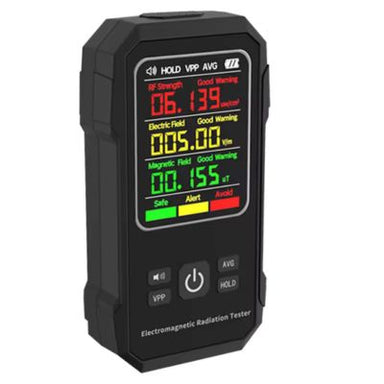 Protect your health and the health of your family with the 3-in-1 Rechargeable EMF Meter.
