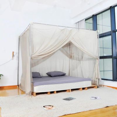 he EMF Blocker Bed Canopy is carefully crafted with an electromagnetic shielding fabric